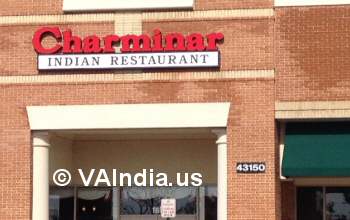 Charminar Ashburn VA Restaurant