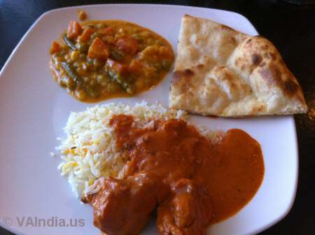 Indian Ocean Centreville Butter Chicken © VAIndia.us