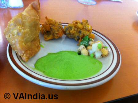 Rasoi of India Samosa & Pakora © VAIndia.us