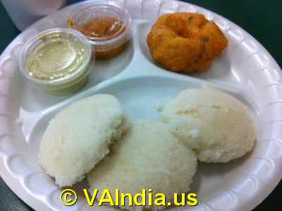 South Indian Idly Vada © VAIndia.us